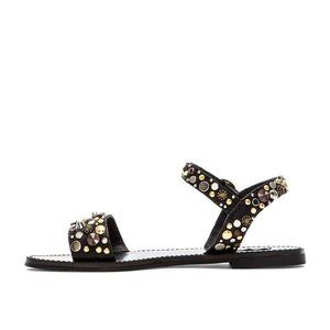 NIB Steve Madden Donddi-s Black W Studs Sandals